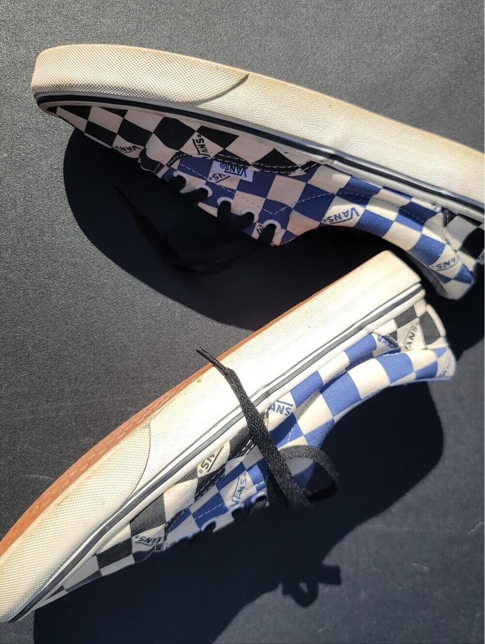 Vans Era Big Check Checkerboard Skater Indie Sneaker Men 8 - Picture 5 of 7